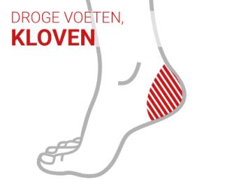 DROGE VOETEN / KLOVEN